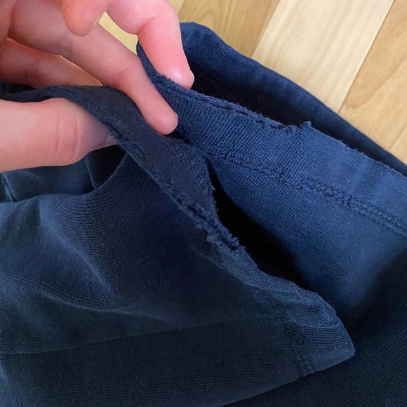 TOMMY HILFIGER Navy Blue Logo Sweatpants - Picture 5 of 6